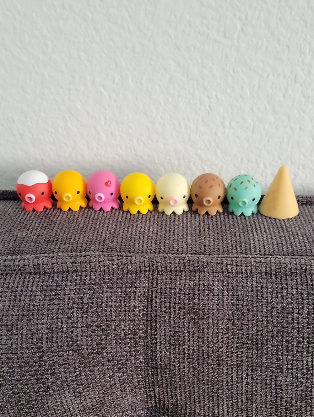 Full Takochu Ice Cream Set- Rare Japanese Octopus Collectible Toys